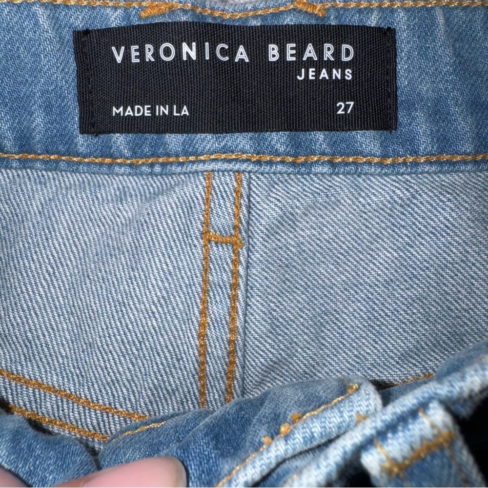 NWT Veronica Beard Carly Kick Flare Ridgid Jeans - Picture 7 of 7